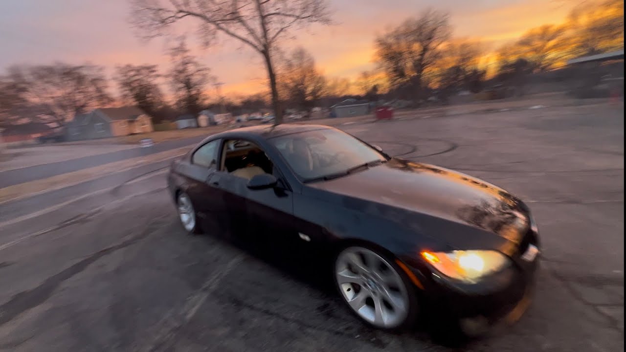CarWash & Burnout - E92 335i BMW - Vlog 1