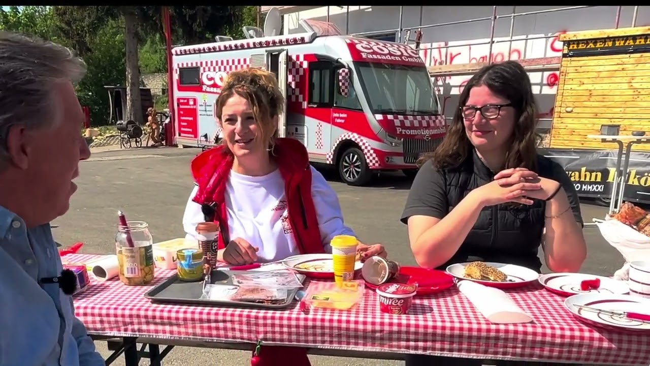 Camping im Harz auf einem neuen Wohnmobilstellpatz Cosic in Thale