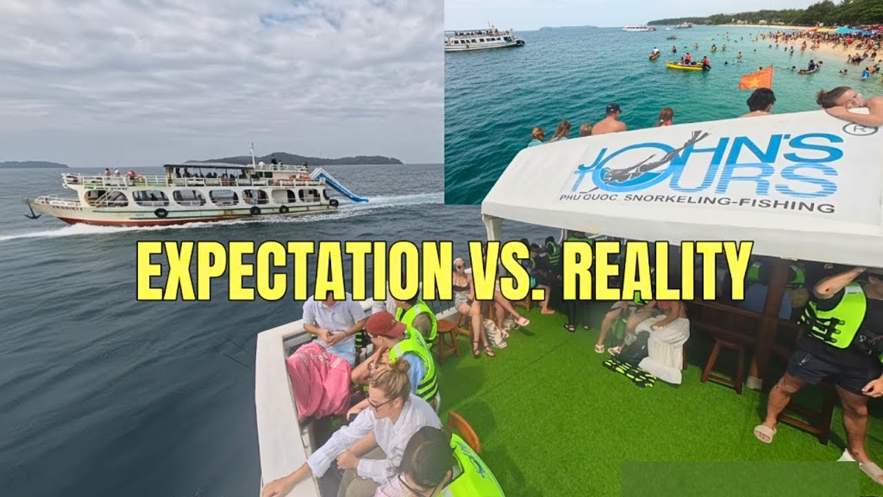 Phu Quoc 3 Islands Trip. Snorkeling Secrets & The Monsoon Challenge.  John's Tours (4K)