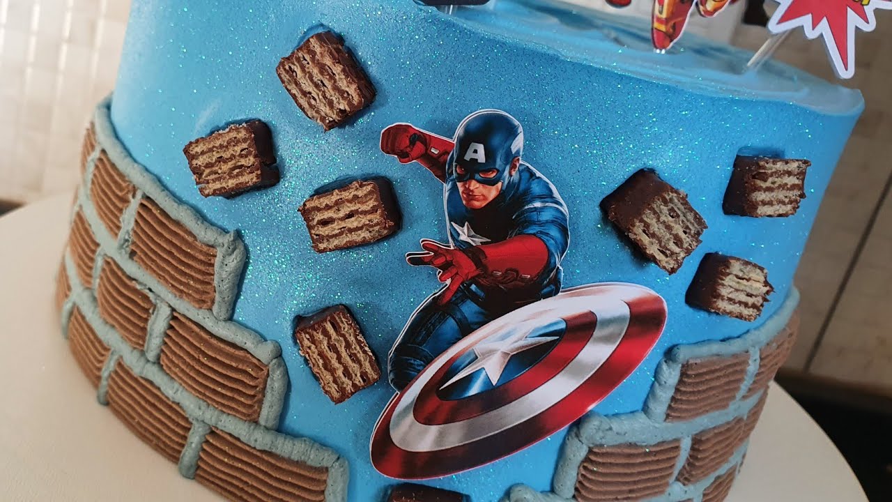 BOLO OS VINGADORES | BICOS 2B E PERLÊ | ATELIÊ DOCE - LIDIANE OLIVEIRA