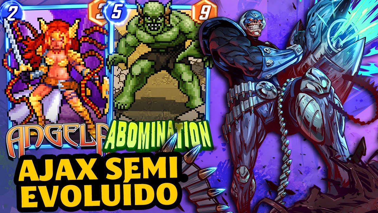 PEREÇA DIANTE AJAX EVOLUÍDO | MAIS UMA TENTATIVA DE FAZER O AJAX VIRAR META |Marvel Snap