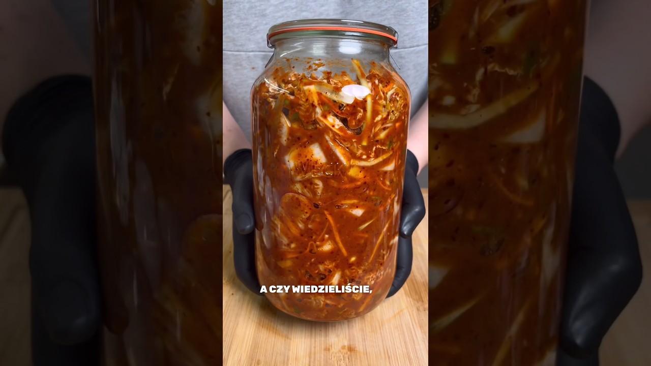 Domowe Kimchi 2/2🥬🌶️ mega prosty patent na prozdroworną kiszonkę🔥 przepis w opisie