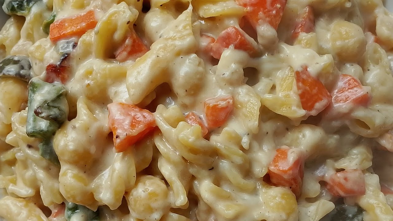 চিজি হোয়াইট পাস্তা রেসিপি | Cheese White Pasta Recipe | Dream kitchen