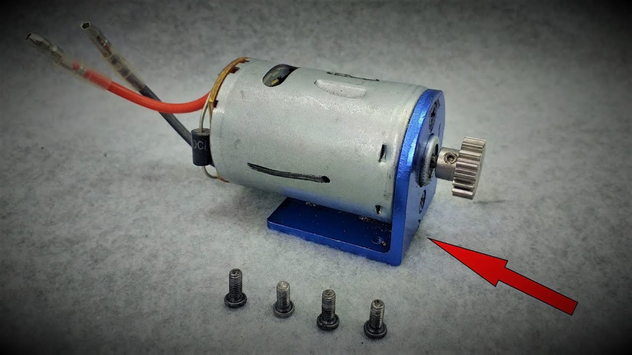 Como Quitar La Base Del Motor De Cualquier Wltoys