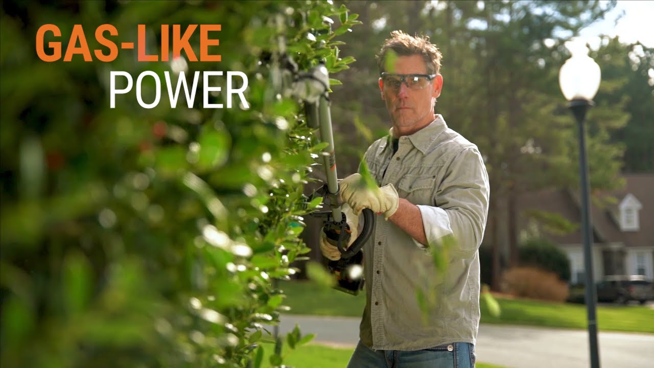 Worx&reg; Nitro&trade; 40V Driveshare Hedge Trimmer Attachment
