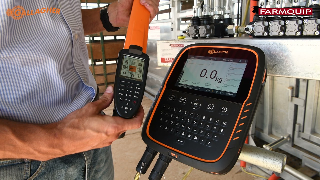 Farmquip - Monitor TW3 y Bastón HR5 de Gallagher