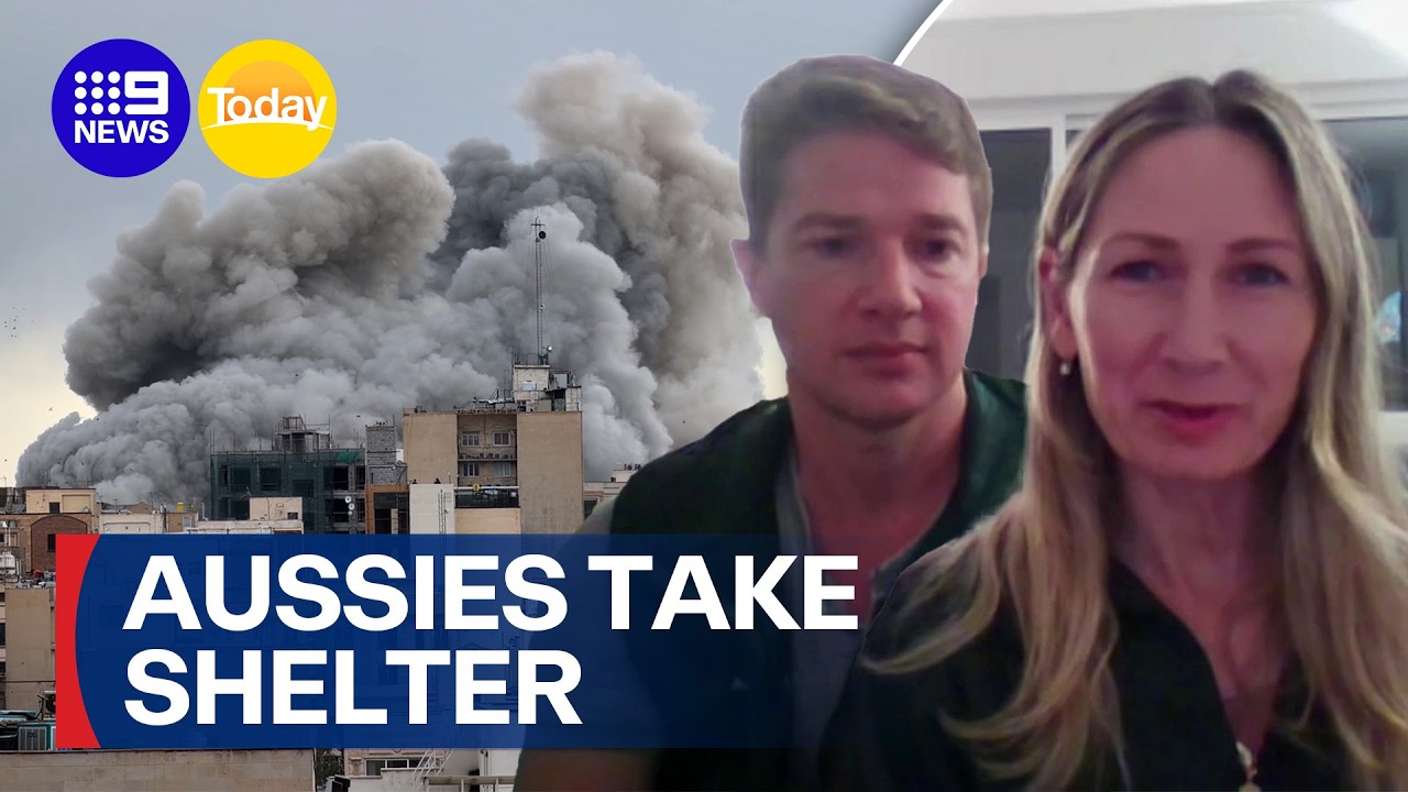 The reality for Aussie expats living through strikes in Israel | 9 News Australia