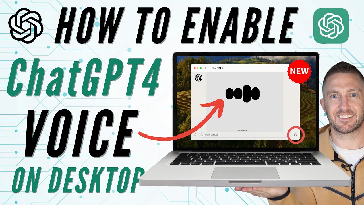 Как включить голосовой чат ChatGPT на настольном компьютере (GPT4)