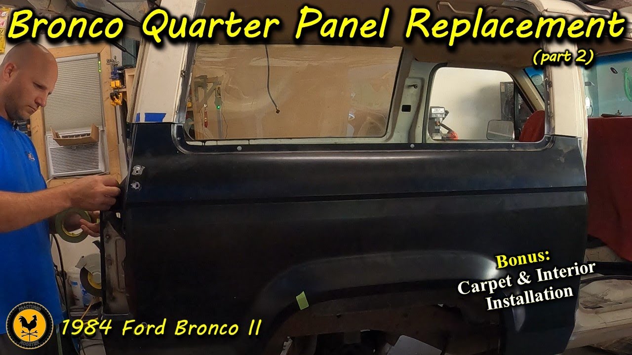 Сварка новых боковых панелей и сборка салона Bronco II. Почти готово!