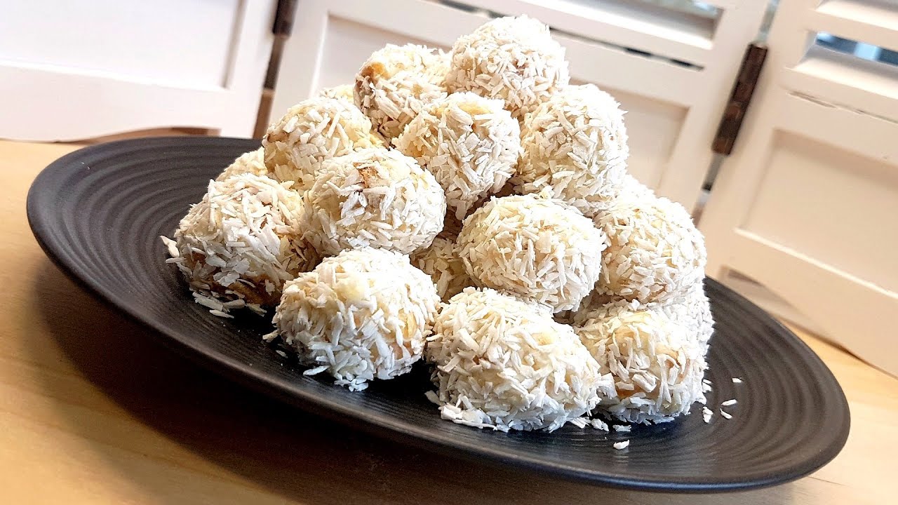 Jak zrobić Kulki Kokosowe 🥥 Przepis - Gotuj z Emetem