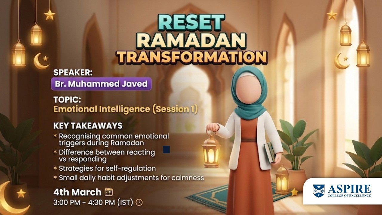 Day 07 | RESET - Ramadan Transformation 2026 | Br Muhammed Javed