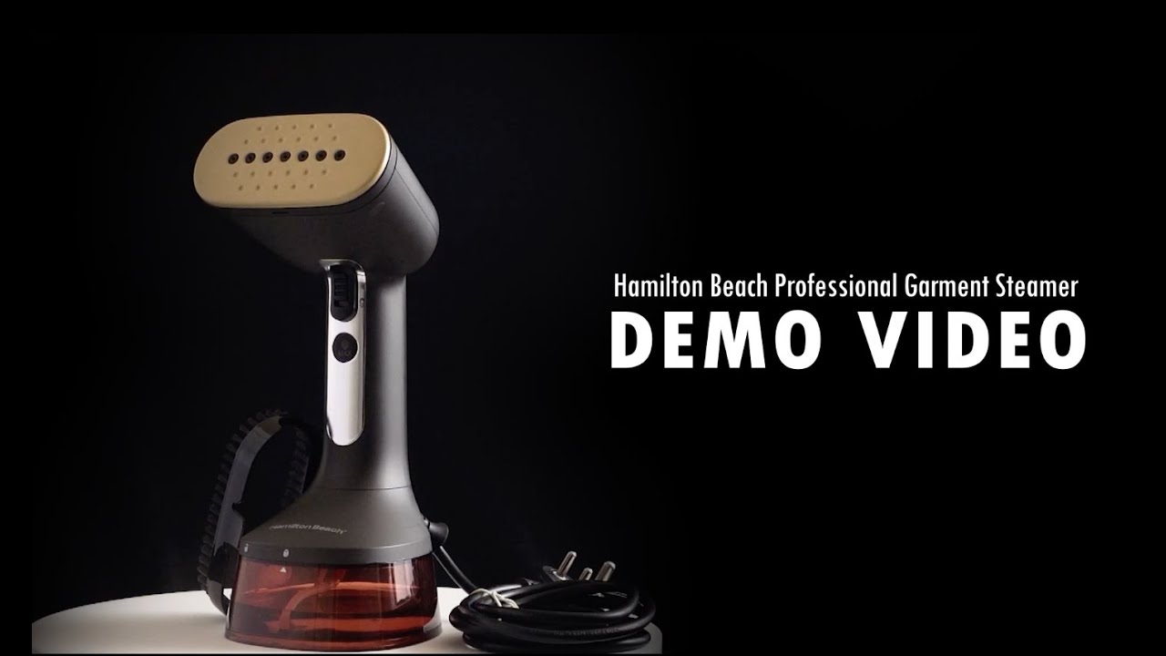 How to use Hamilton Beach India's Professional Garment Steamer
