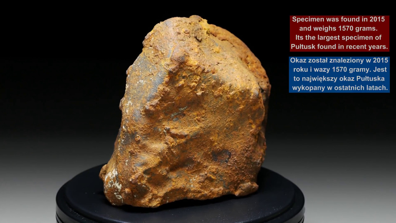 METEORITES360° - PUŁTUSK Chondrite H5 - 1570 gram