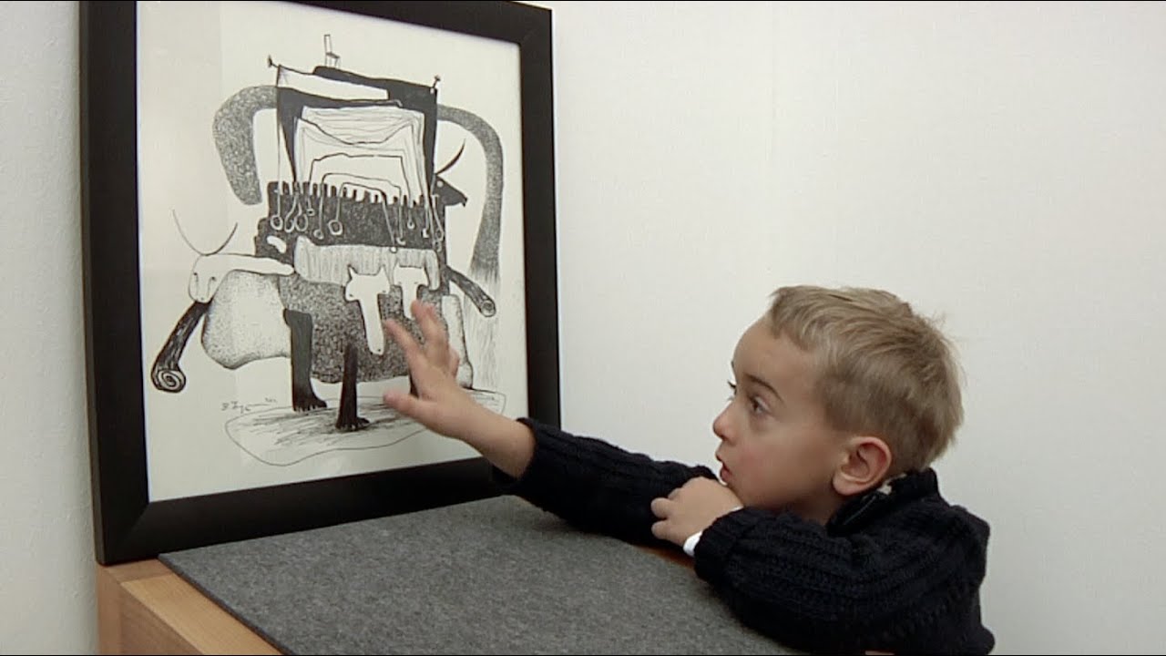 Was Kinder &uuml;ber Kunst sagen -- Veka Shakulashvili im Kunstpalais Badenweiler
