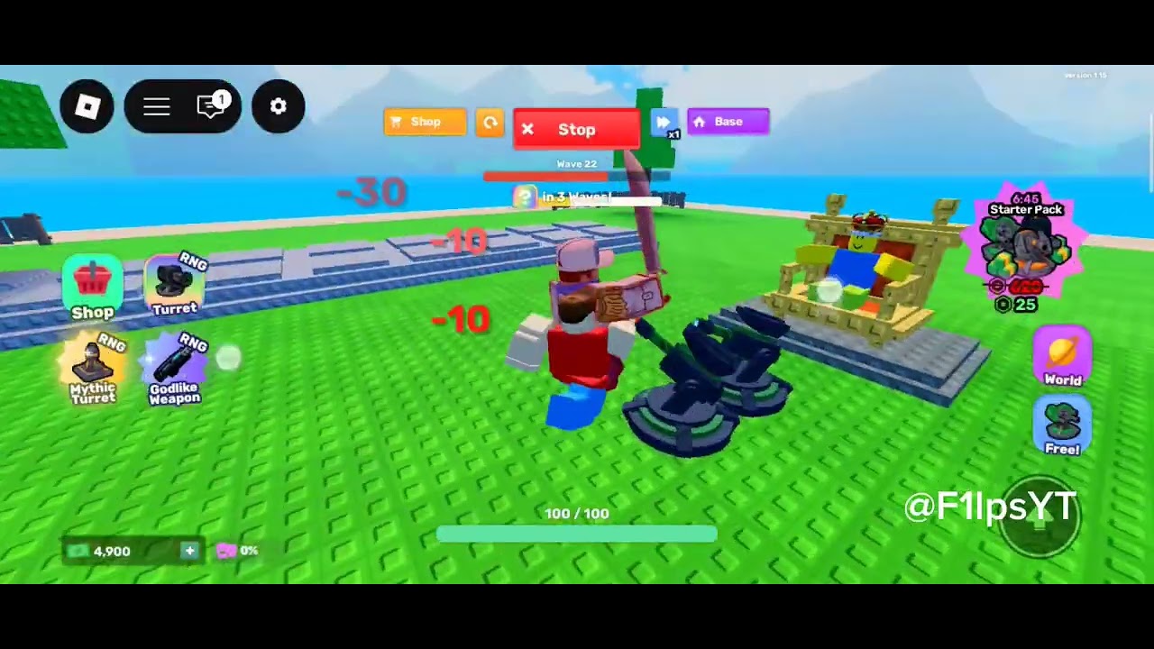 Playing [🔨] Build and Defend (Wave 25) | ROBLOX