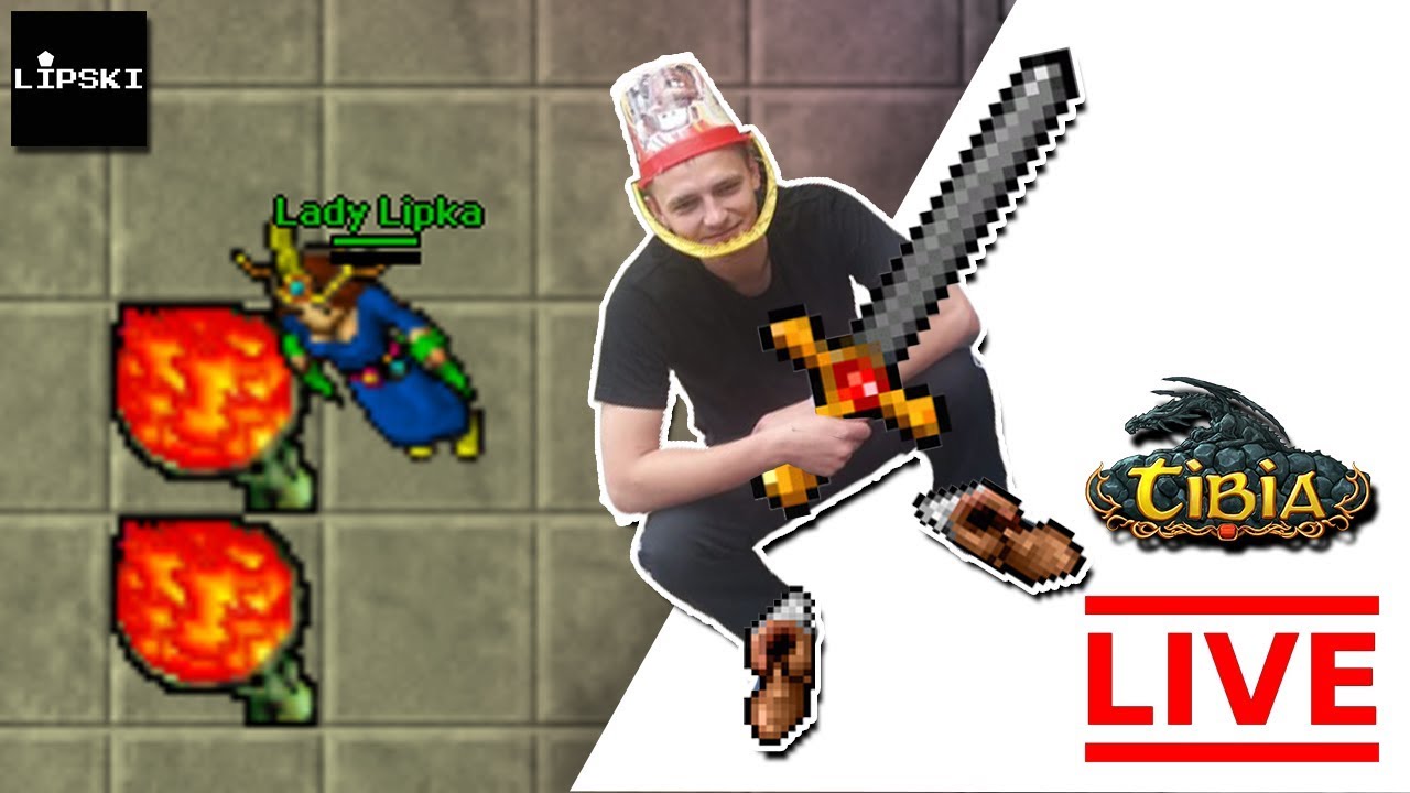 Lipski- Tibia 8.0 Kasteria.pl Tibijska msza.. :) co 10 łapek 5cc. Cel 200 sub!