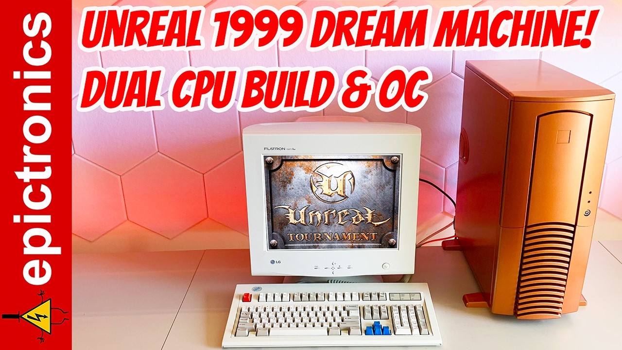 UNREAL 1999 Dream machine! ABIT BP6 build and overclocking