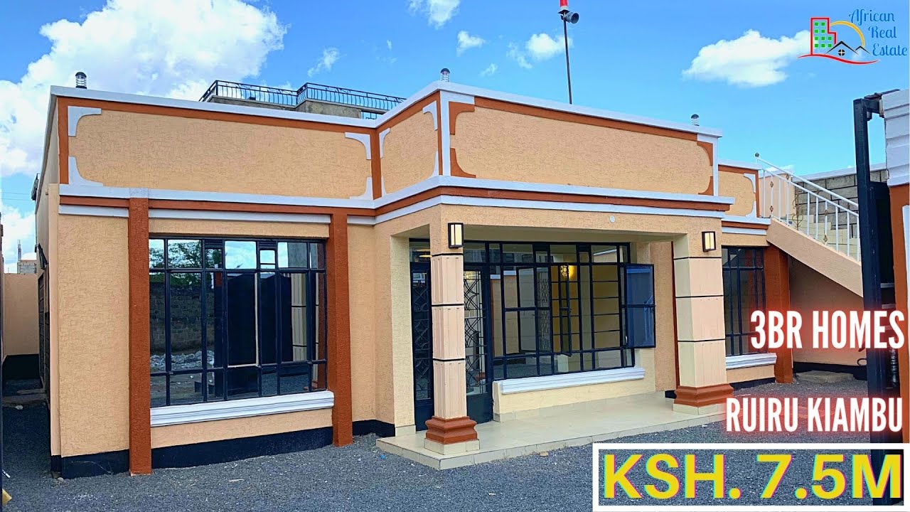 Inside a Ksh. 7.5M  3BR Bungalow in Ruiru- Kiambu (VERY CHEAP AND CLASSY- $70,000)