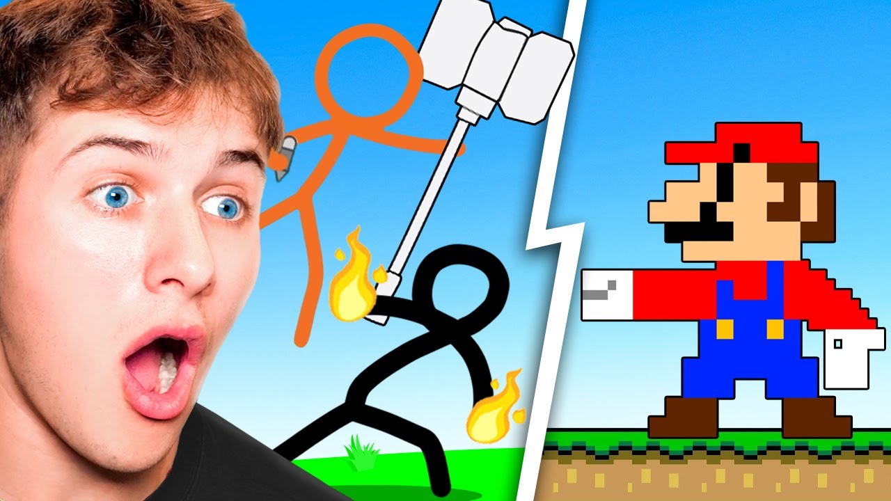 АНИМАЦИЯ против МАРИО! (Анимация Алана Беккера)