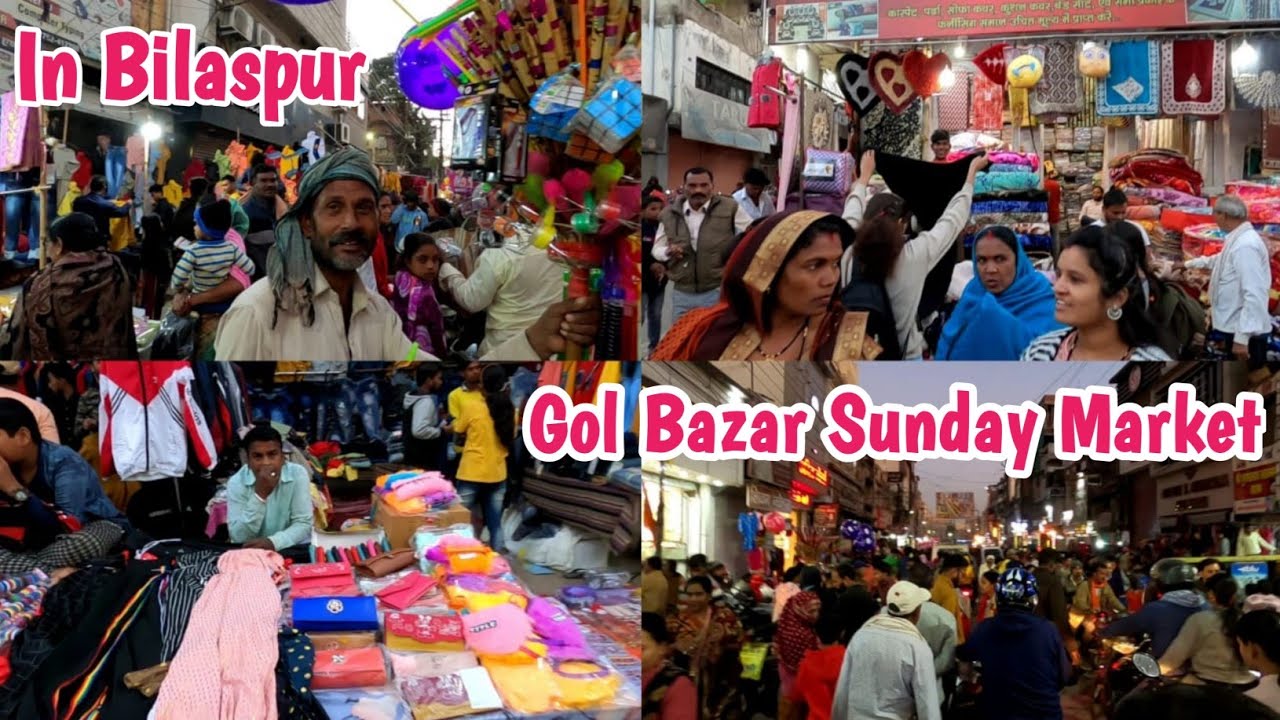 Gol Bazar Sunday Market In Bilaspur| Largest Market In Bilaspur| Gol Bazar Market|Traveling 2  day|