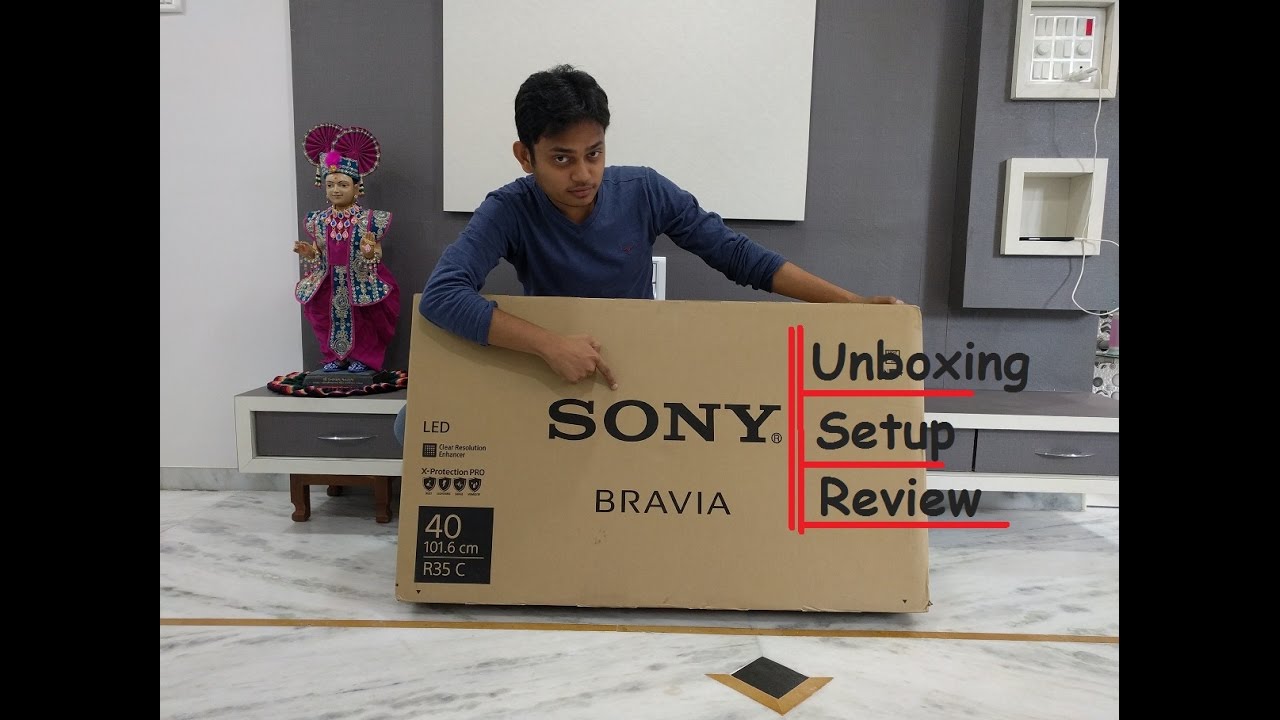 Sony Bravia | 40 дюймов | KLV 40R352C | Распаковка | Обзор | Настройка