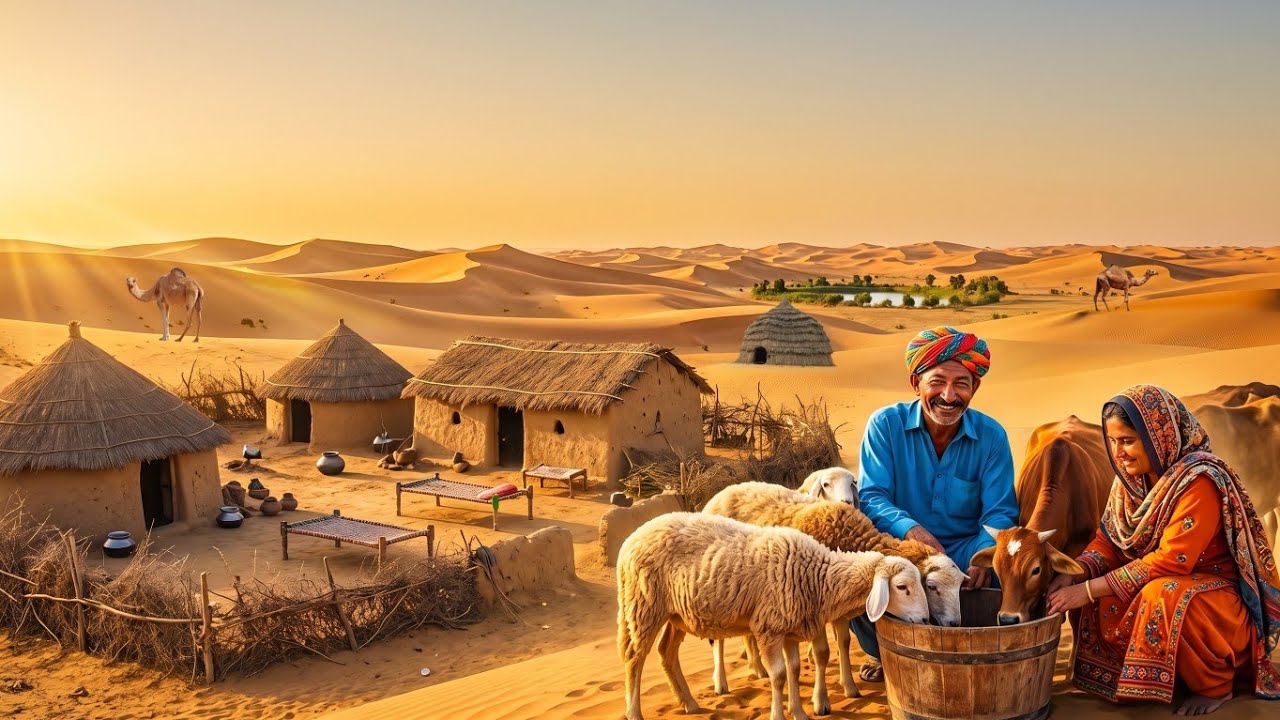 Living in the Harshest Desert | The Real People of Desert | Hidden Life of Cholistan