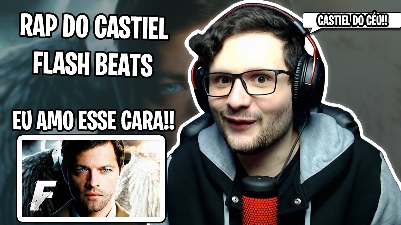 (QUE NOSTALGIA!) Rap do Castiel (Supernatural) - Anjo do Senhor | Flash Beats - REACT