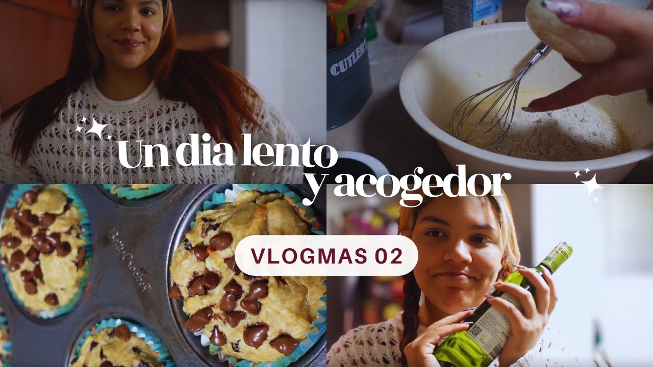 Mañana lenta: horneamos muffins y hablamos mucho | Vlogmas 02