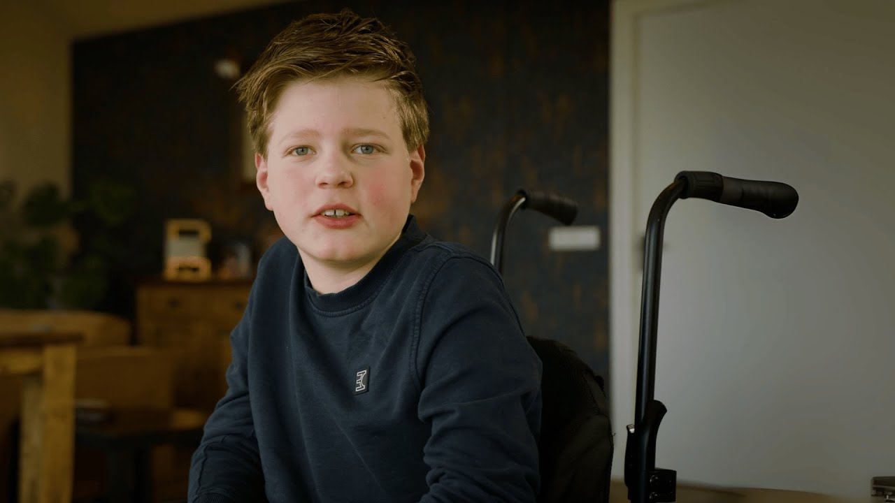 Help kinderen met een handicap - verhaal Vince