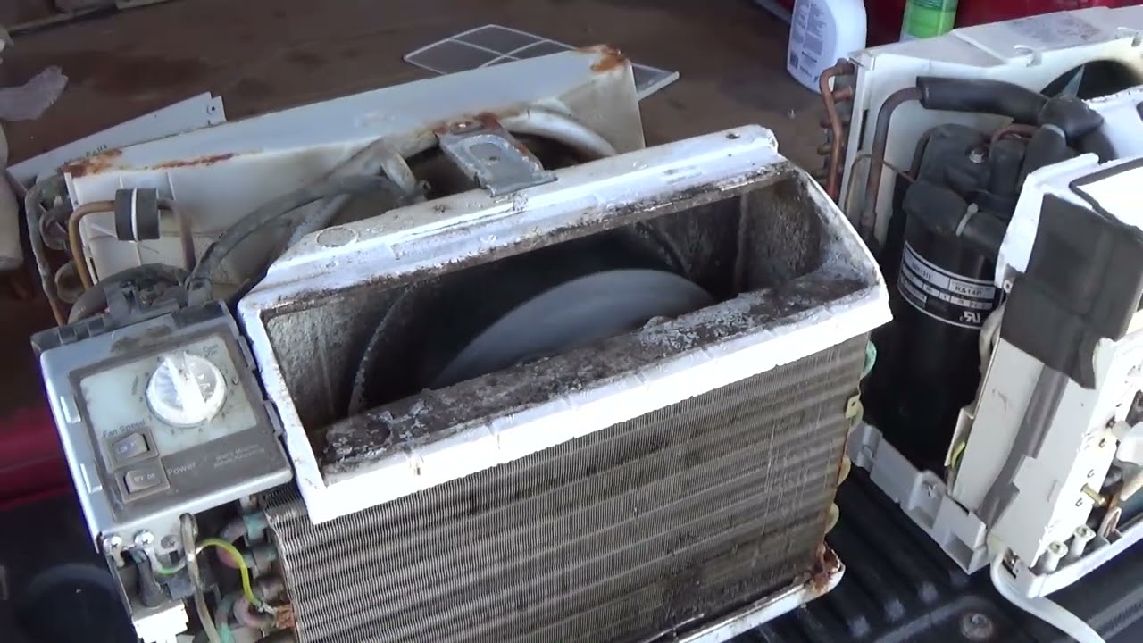 Zenith and Gibson 5000 BTU air conditioners.