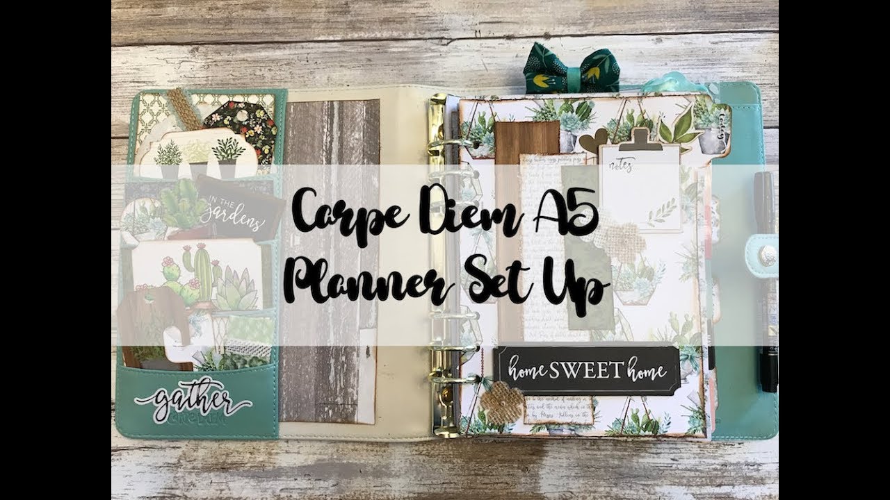 Carpe Diem Planner Set Up