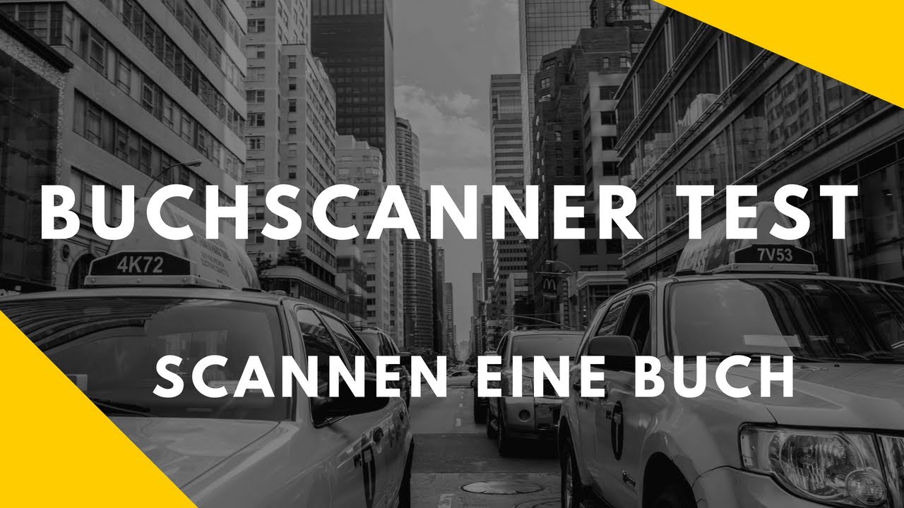 Buchscanner test -  Scannen eine buch