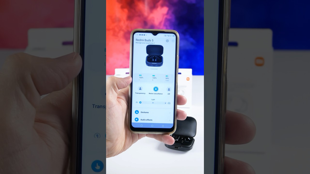 Redmi Buds 5 and Xiaomi Earbuds App