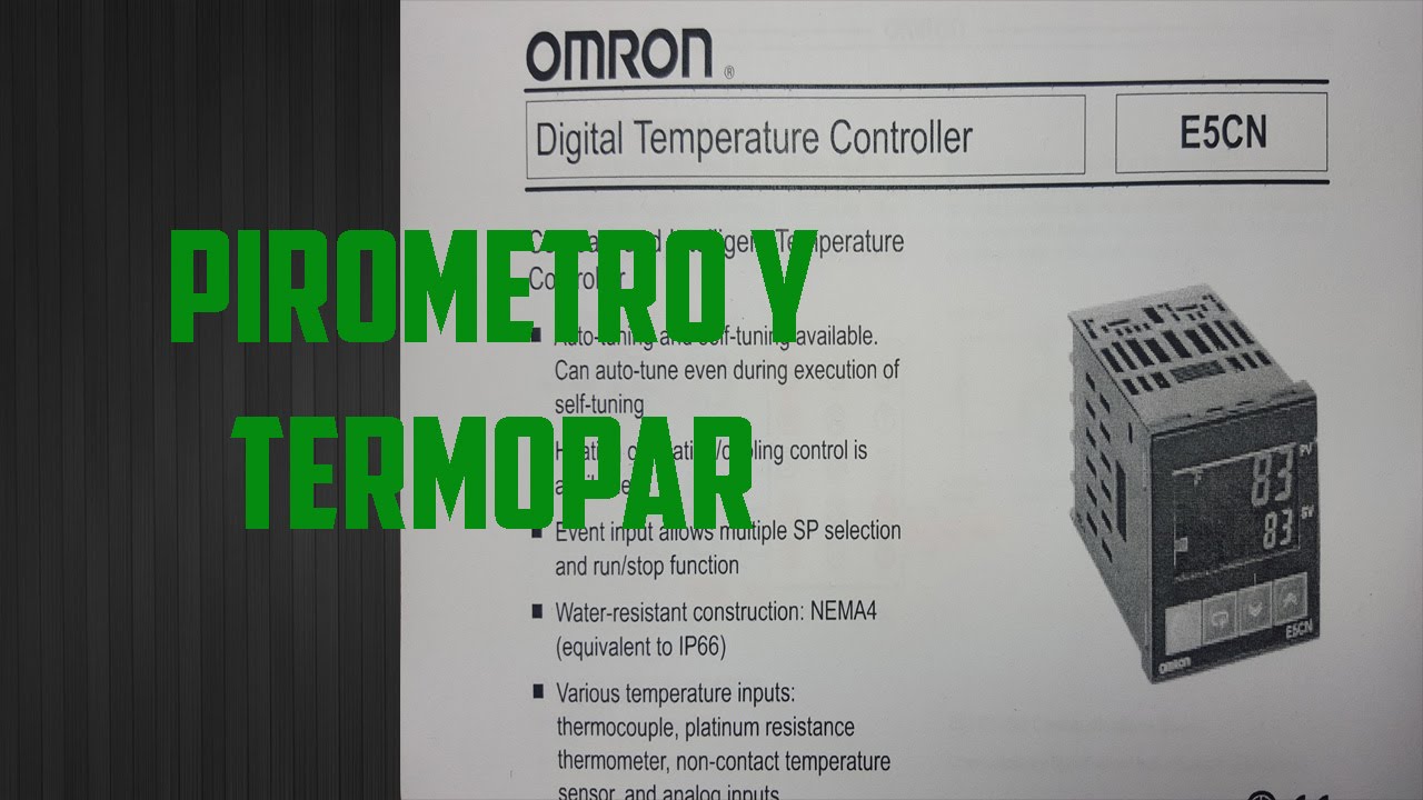 Dispositivos Para Control De Temperatura Parte 1