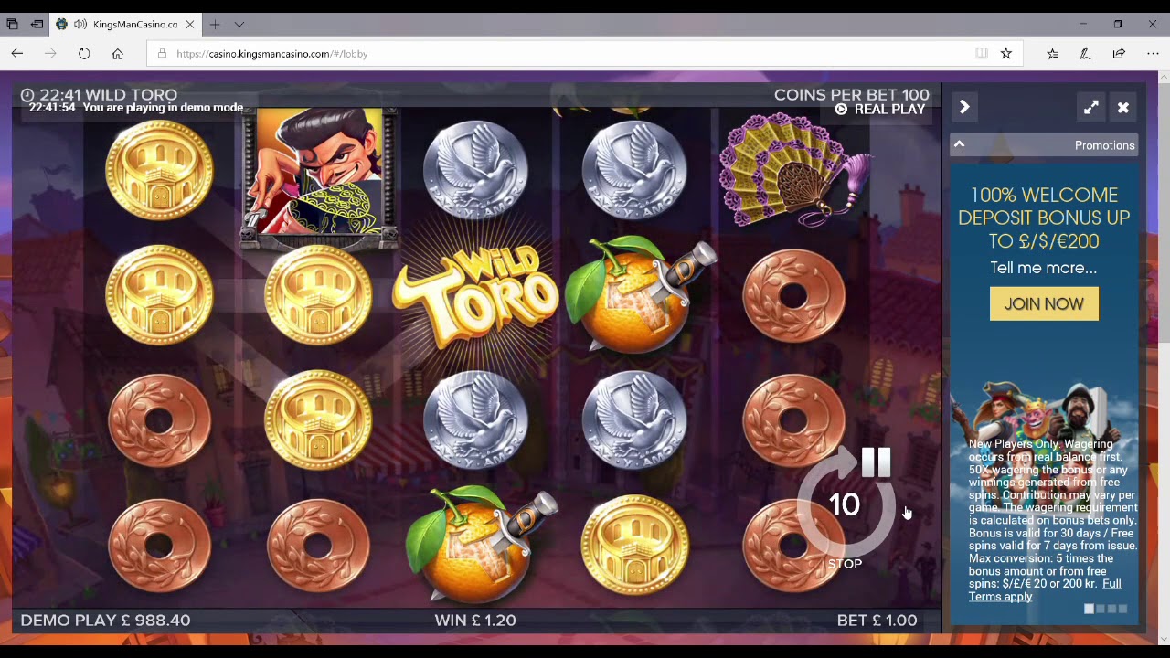 Wild Toro Slot