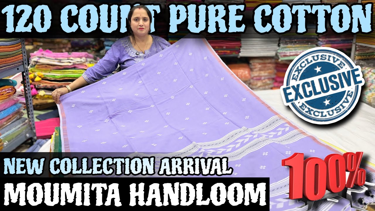 #newcollection #saree | New arrivals Khadi , Mull Pure cotton , Tissue , Bapta Tussar , Soft Jamdani
