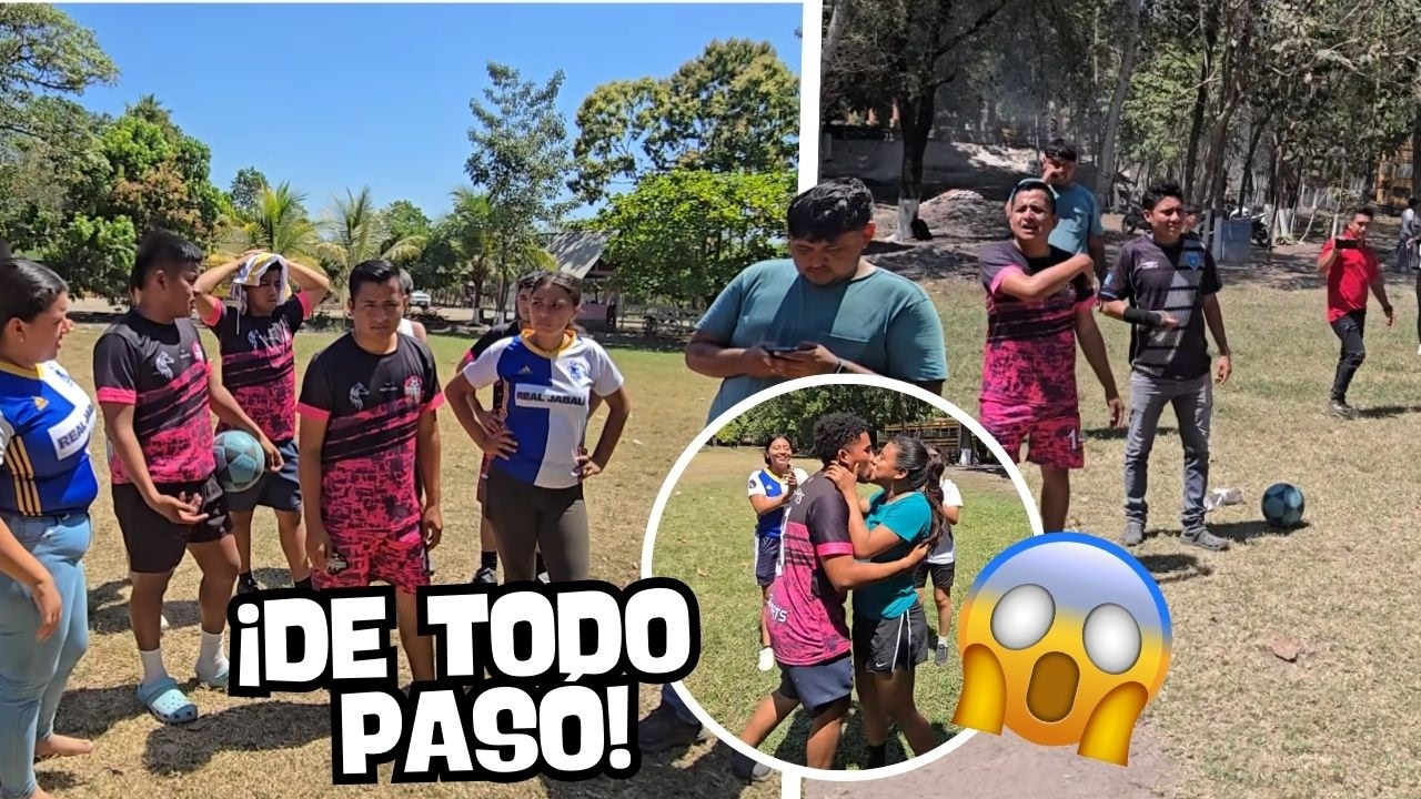 Qué problemón El otro equipo se rajó y no quiso jugar, solo perdimos tiempo esto casi termina mal😡😡