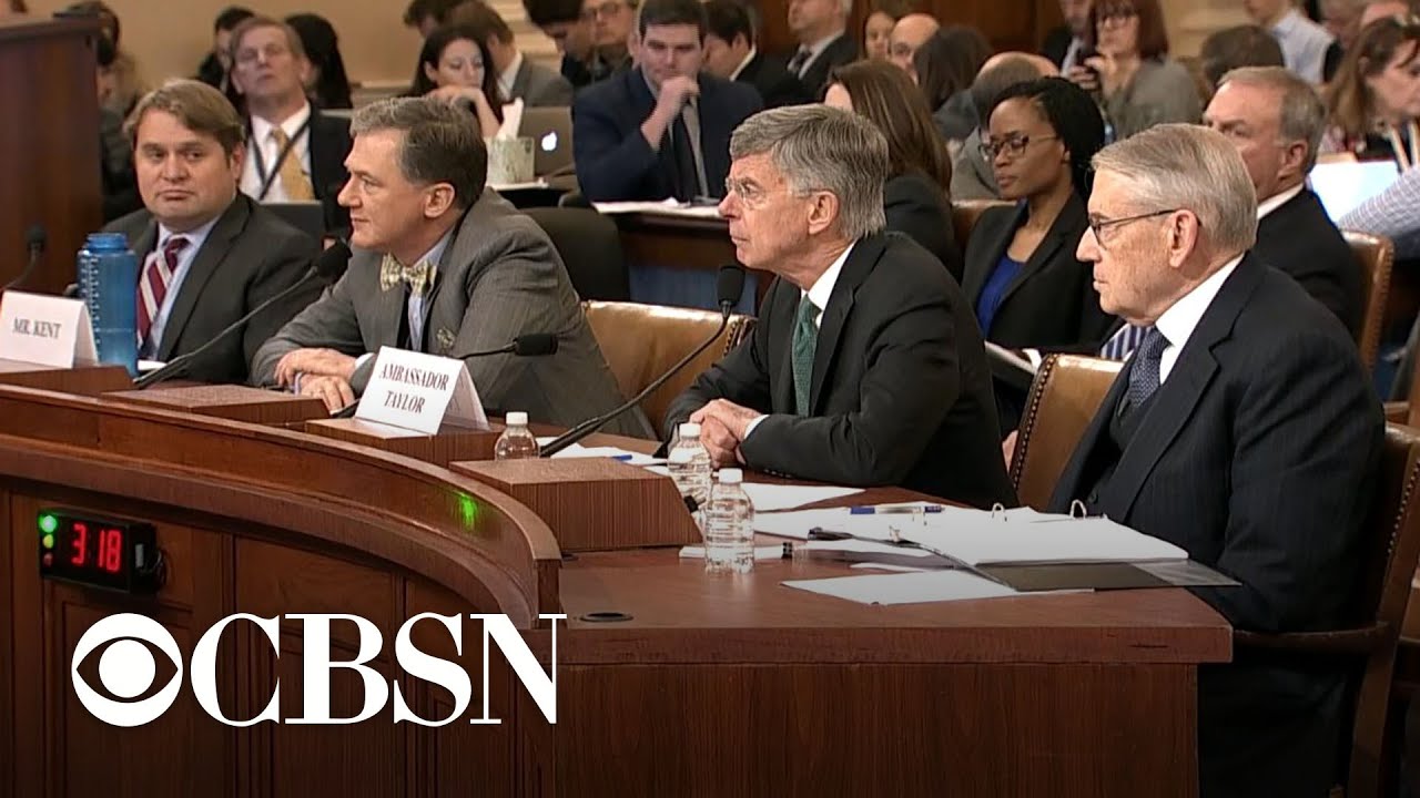 Day 1, Part 8: Questioning of impeachment witnesses gets heated