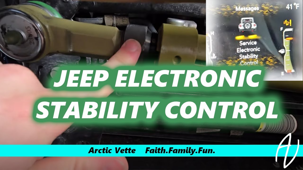 Fixing the Electronic Stability Control Error in your Jeep for FREE!