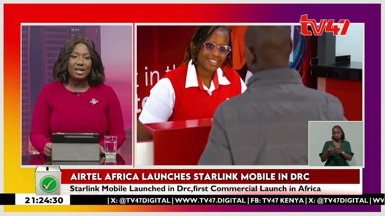 Airtel Africa launches Starlink Mobile in DRC, bringing satellite connectivity to remote areas