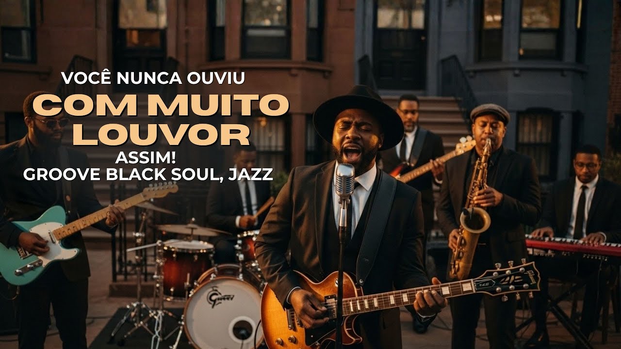 COM MUITO LOUVOR” – CASSIANE | VERSÃO GROOVE SOUL / JAZZ |GRACE GROOVE SOUL 
