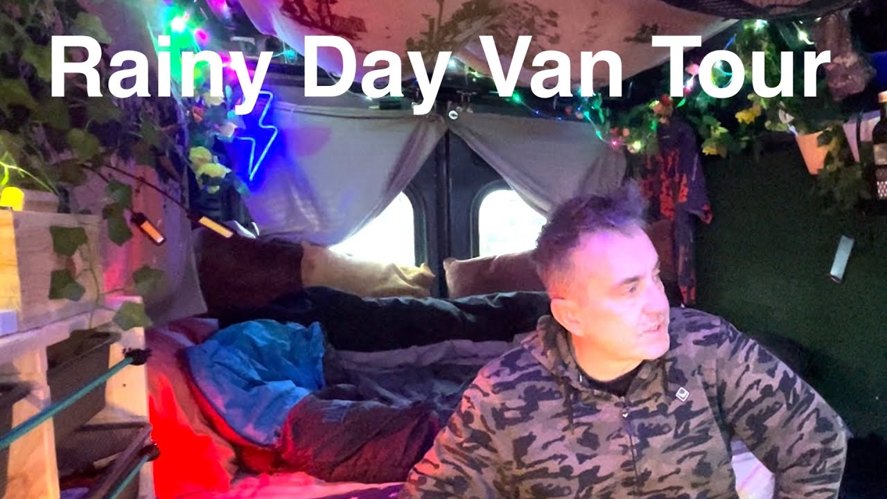 Can't take much more of this rain! - Sitting in camper reflecting on  weather & life story
