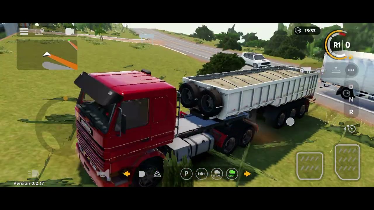 Jogando a nova atualização do trecket brasil