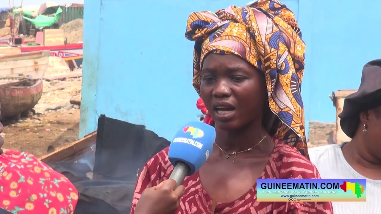 M'mah Bangoura, femme mareyeuse: 