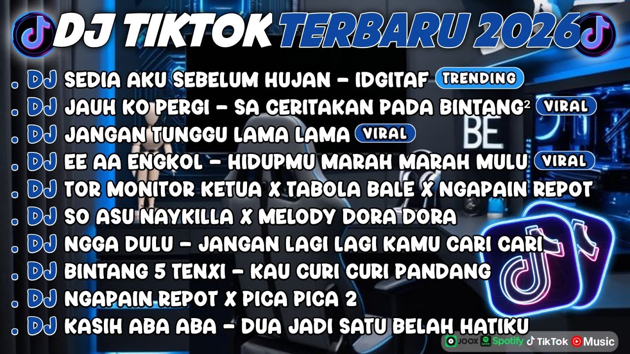 DJ TIKTOK TERBARU 2026🎵DJ SEDIA AKU SEBELUM HUJAN🎵DJ JAUH KO PERGI - SA CERITAKAN PADA BINTANG