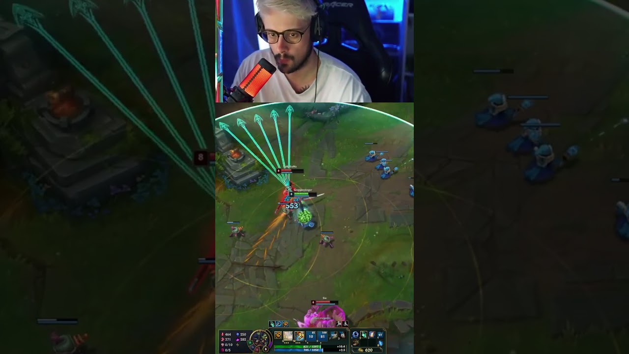 "This is how you use your turrets to PERFECTLY DODGE!" 