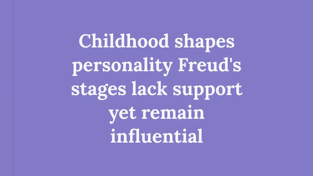 Understanding Child Behaviour Assignment Discussion