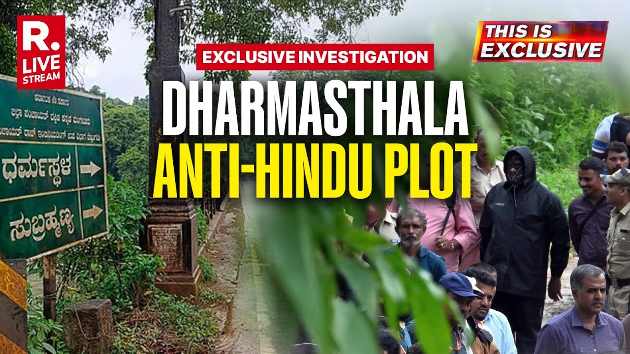 This Is Exclusive LIVE: Republic Exposes Dharmasthala Hoax | SIT Confirms Biggest Anti-Hindu Plot