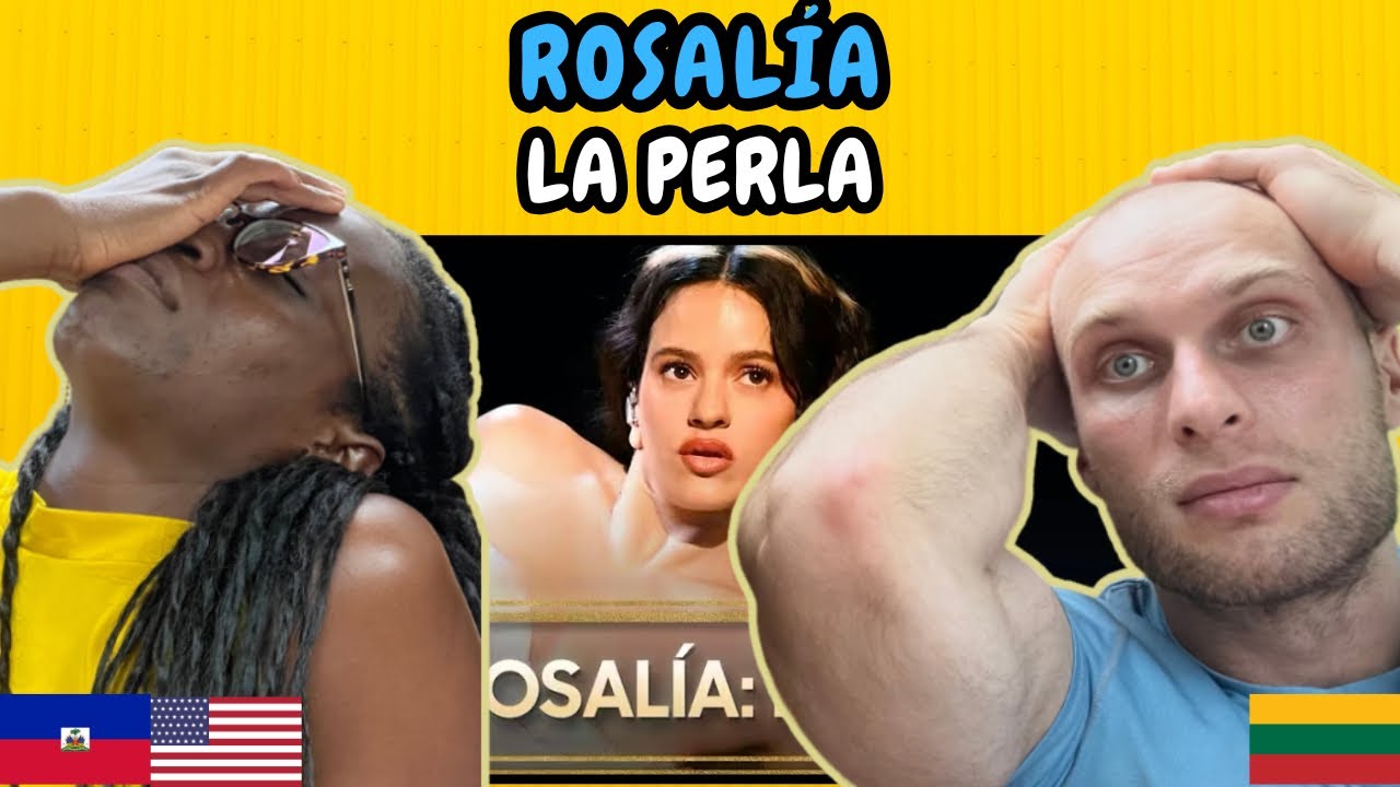 РЕАКЦИЯ НА ROSALÍA - La Perla (Прямая трансляция на The Tonight Show с Джимми Фэллоном) | ПЕРВОЕ ...