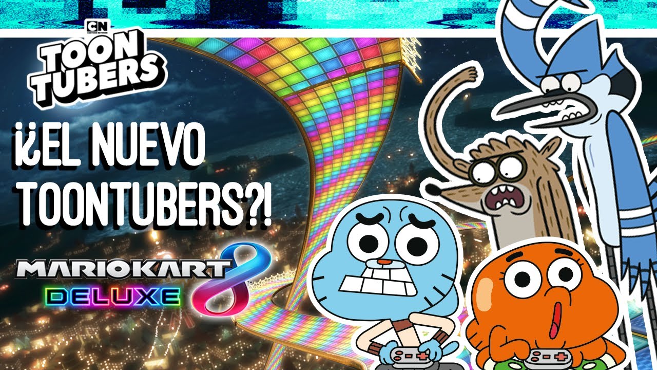 GUMBALL Y DARWIN INTENTANDO ROBAR NUESTRO CANAL ?? !! CON MARIO KART 8 DELUXE| Cartoon Network